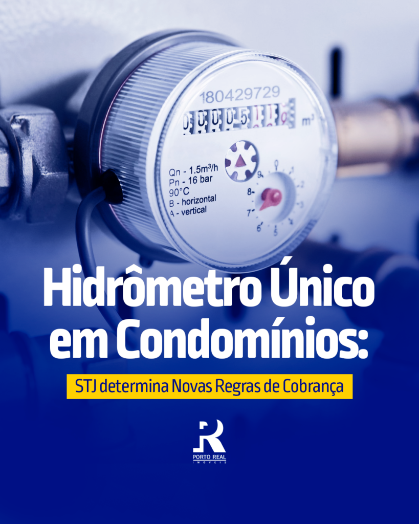 Hidrômetro único: entenda a cobrança de água após a decisão do STJ