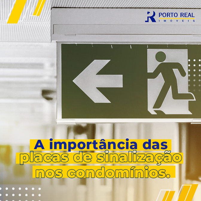Sinalização no condomínio: segurança, orientação e prevenção